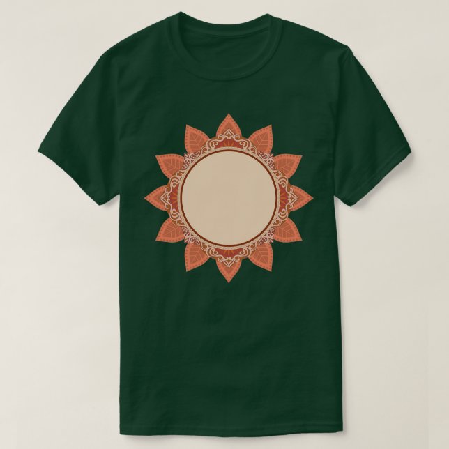 schönes Sonnengesichtdesign T-Shirt (Design vorne)