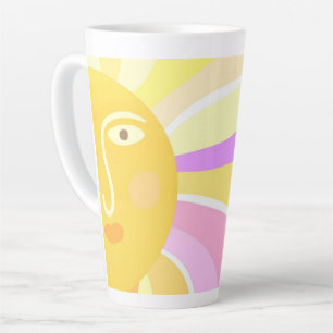 schönes sonniges abstraktes Bild Milchtasse