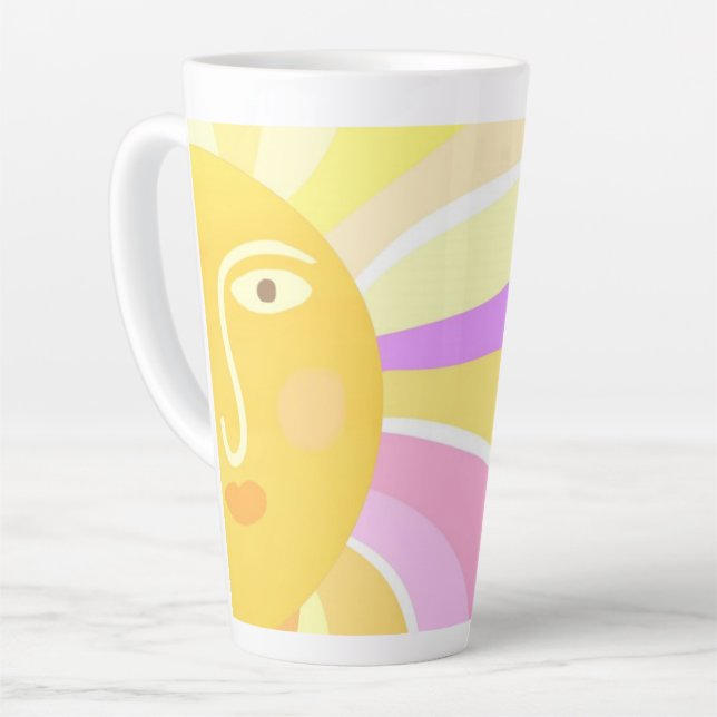 schönes sonniges abstraktes Bild Milchtasse (Linke Ecke)