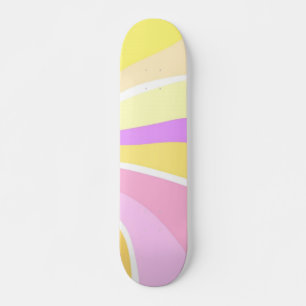 schönes sonniges abstraktes Bild Skateboard