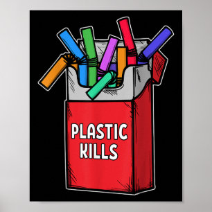 Schönes Sprichwort für den Umweltschutz Poster