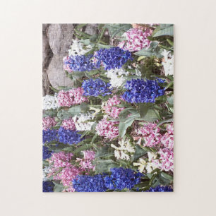 Schönes Spring Hyacinths Jigsaw Puzzle