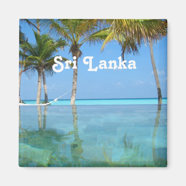 Schönes Sri Lanka Magnet (Vorne)