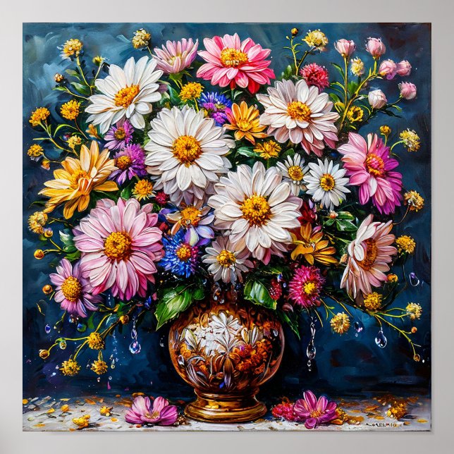 Schönes Stillleben Poster (Vorne)