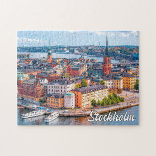Schönes Stockholm, Schweden Puzzle