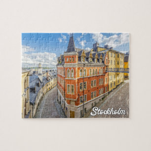 Schönes Stockholm, Schweden Puzzle