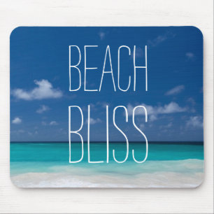 Schönes Strand-Glück Mousepad