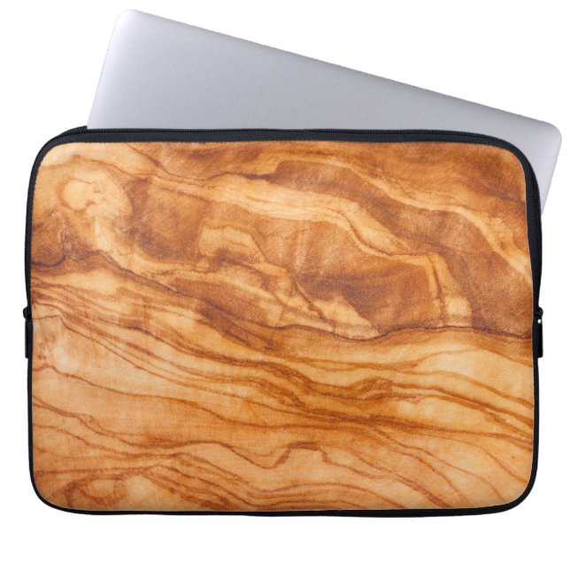 Schönes Stück Holz Laptopschutzhülle (Vorderseite)