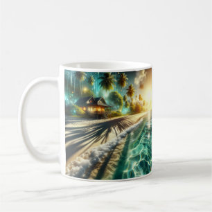 Schönes Sunset Beach House Kaffeetasse