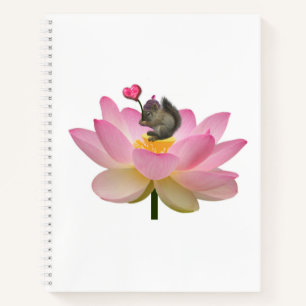 Schönes Sweet Baby Hipster Eichhörnchen Notizbuch