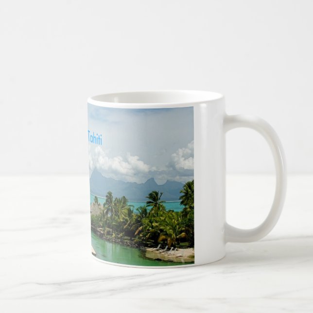 Schönes Tahiti Tasse (Rechts)