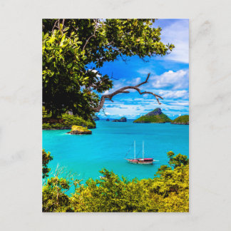 Schönes Thailand Postkarte