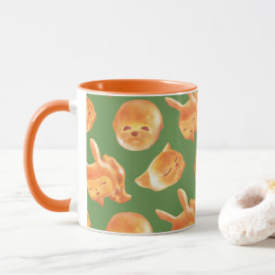 Schönes, tierförmiges Brot Tasse