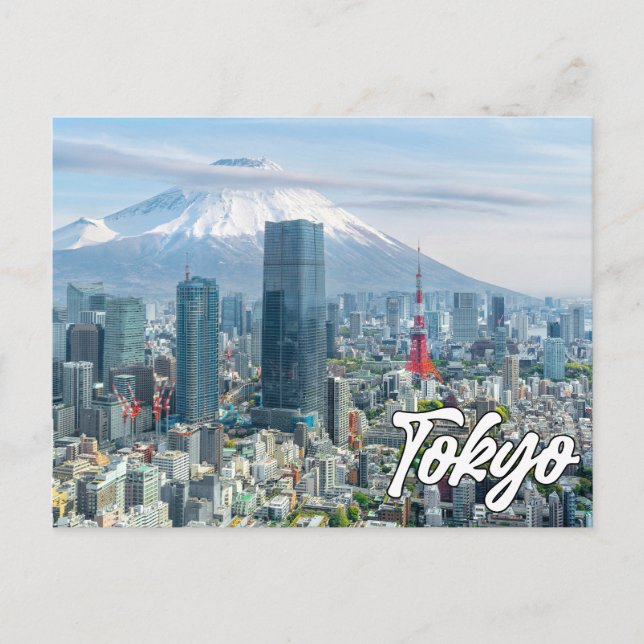 Schönes Tokio, Japan Postkarte (Vorderseite)