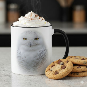 Schönes, traumhaftes und serenschneesicheres Owl Tasse