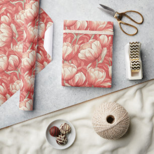 Schönes Tropical Tulip Wrapping Paper Geschenkpapier