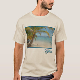 Schönes tropisches Belize Beach Karibisches Meer T-Shirt