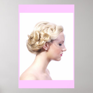 Schönes Updo Poster