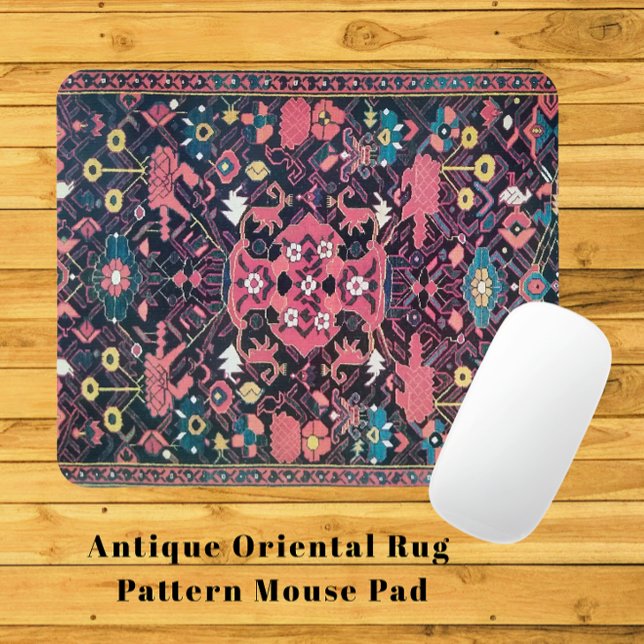Schönes Vase Muster Antique Persian Oriental Mousepad (Handsome Vintage Design Mouse Pad)