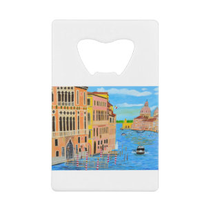 Schönes Venedig Geldbeutel Flaschenöffner