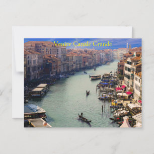 Schönes Venedig - Grande Canale Italien Postkarte