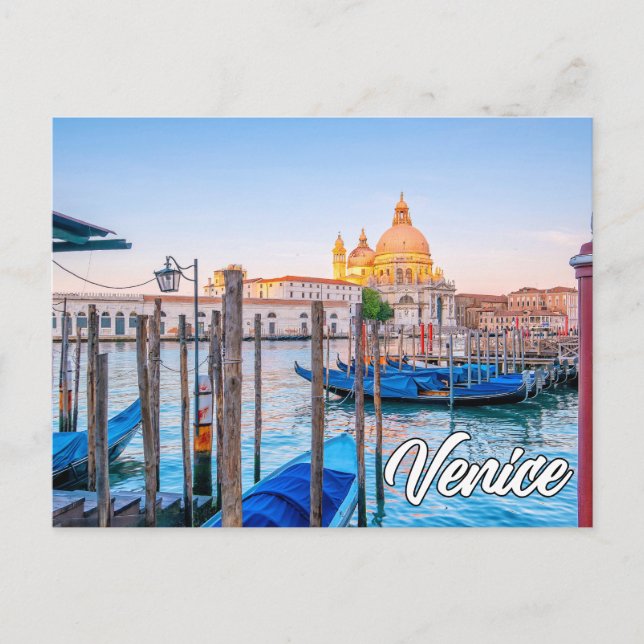 Schönes Venedig, Italien Postkarte (Vorderseite)