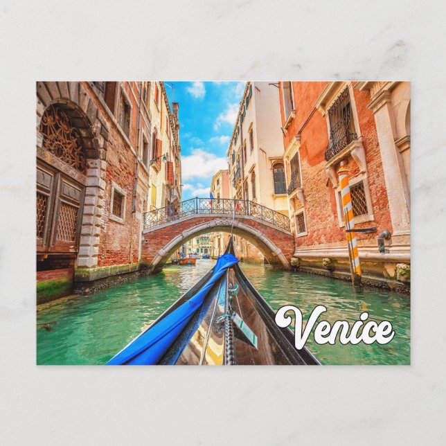Schönes Venedig, Italien Postkarte (Vorderseite)
