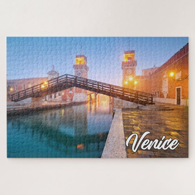 Schönes Venedig, Italien Puzzle (Horizontal)