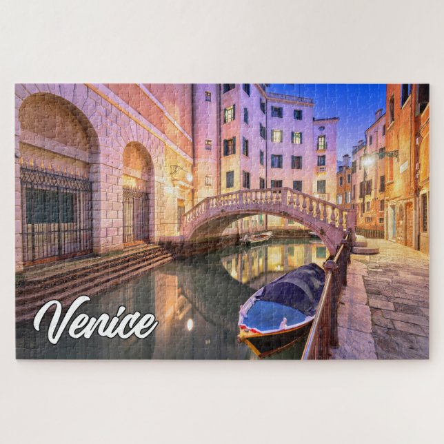 Schönes Venedig, Italien Puzzle (Horizontal)