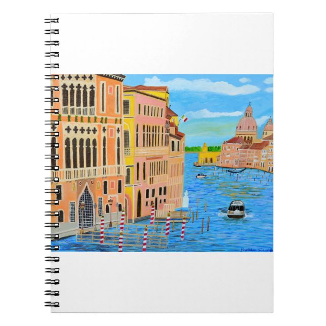 Schönes Venedig Notizblock (Vorderseite)