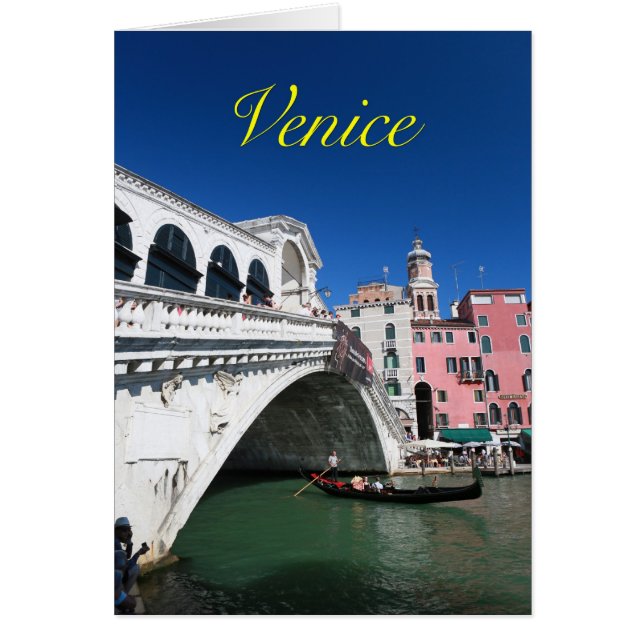 Schönes Venedig, Rialto-Brücke (Vorne)