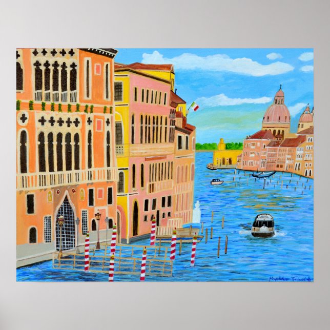 Schönes venezianisches Poster (Vorne)