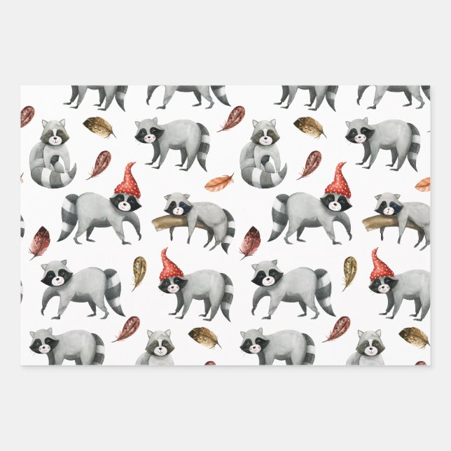 Schönes Verpackungspapier Geschenkpapier Set (Vorderseite)