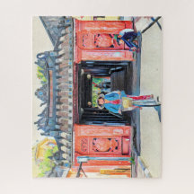 Schönes Vietnam Japan Bridge Artwork