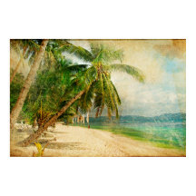 Schönes Vintage Poster