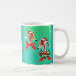 Schönes Vintages Mitte- des Jahrhundertsren Kaffeetasse