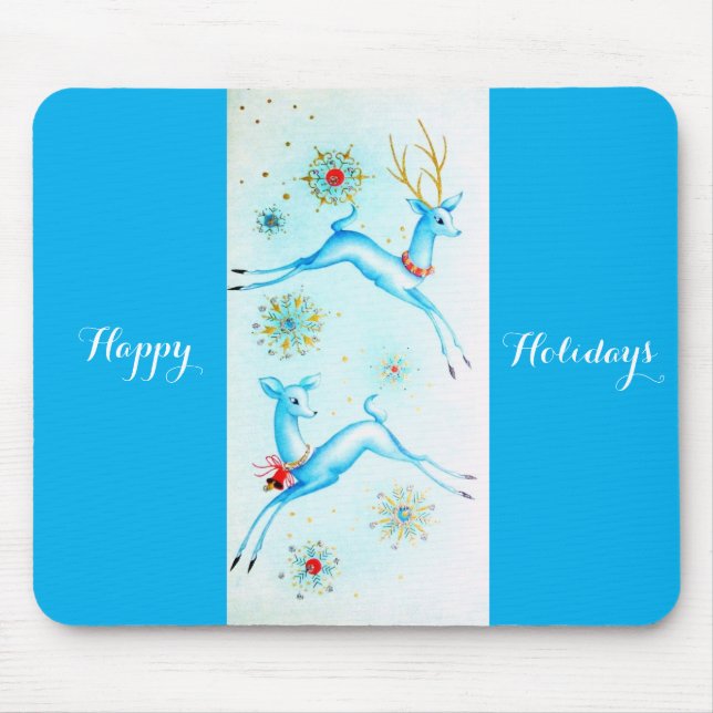 Schönes Vintages Mitte- des Jahrhundertsren Mousepad (Vorne)