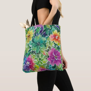 Schönes Wasserfarben-Blumenmuster