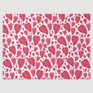 Schönes Wasserfarbenherz  Seidenpapier