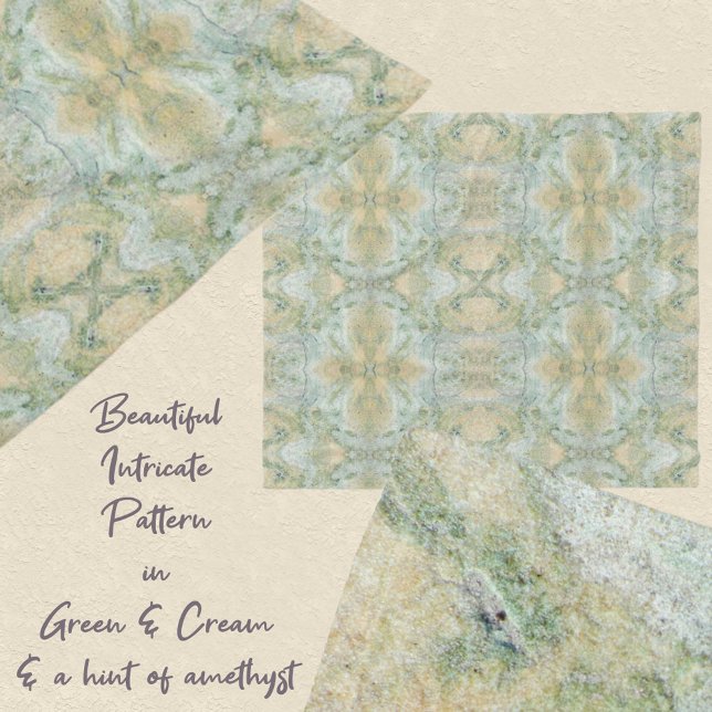 Schönes Weich Grün und Gelb gemustert Fleecedecke (Von Creator hochgeladen)