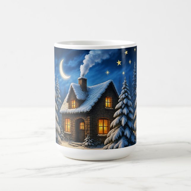 Schönes Weihnachten Kaffeetasse (Mittel)