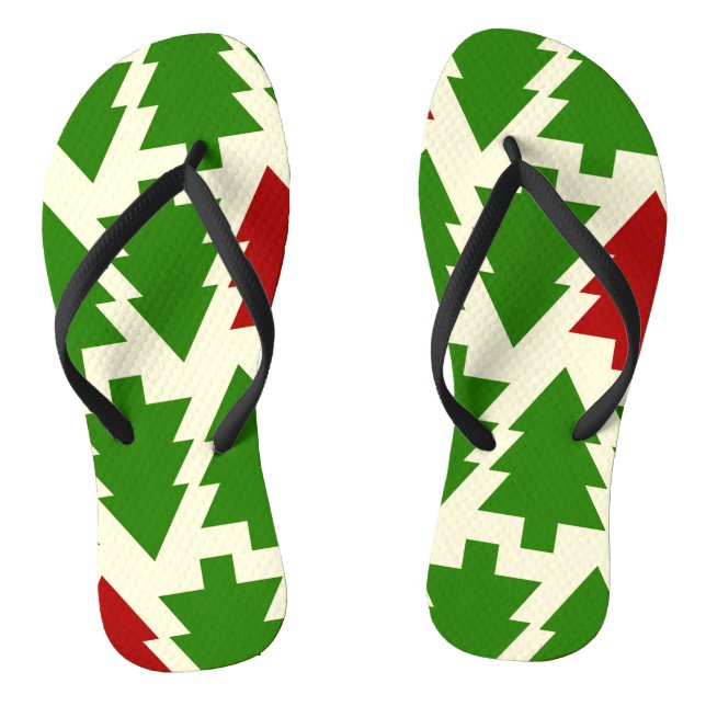 Schönes Weihnachtsbaumwallpaper Flip Flops (Fußbett)