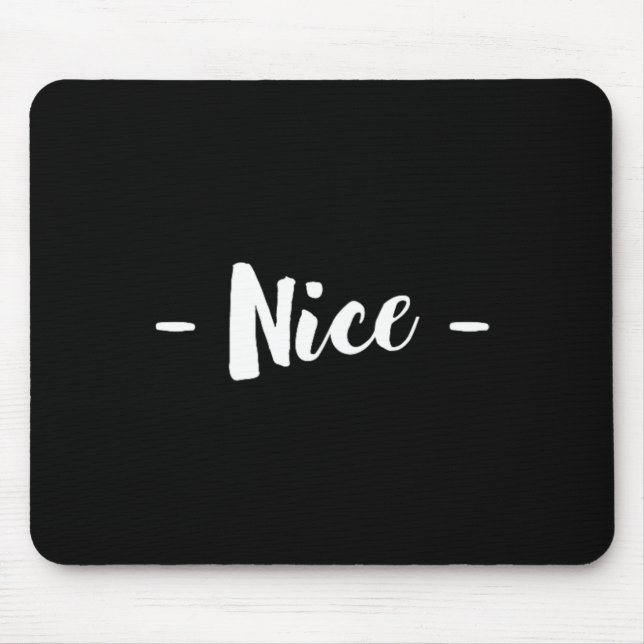 Schönes Weihnachtsdesign, das schön ist Mousepad (Vorne)