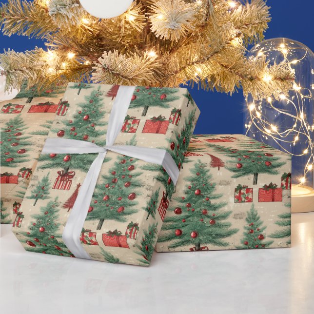 Schönes Weihnachtsfest Geschenkpapier (Feiertage)