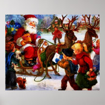 Schönes Weihnachtsgemälde