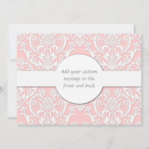 Schönes weißes Damaskusmuster