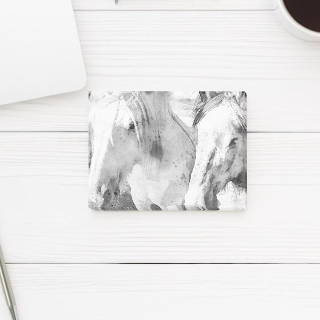 Schönes Weißes Pferd Post-it Klebezettel (Von Creator hochgeladen)