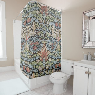 Schönes Werk von William Morris, Art Nouveau, Beau Duschvorhang