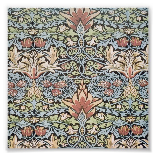 Schönes Werk von William Morris, Art Nouveau, Beau Fotodruck (Vorne)