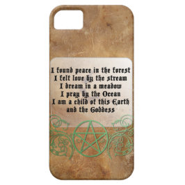 Schönes Wiccan Gedicht Case-Mate iPhone Hülle